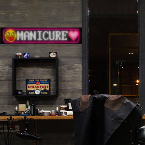 LED Matrix Panel | Programmable | Flexible Screen | IP65 | 192×898mm | APP Control