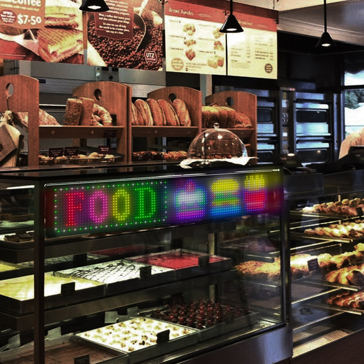 LED Matrix Panel | Programmable | Flexible Screen | IP65 | 192×898mm | APP Control