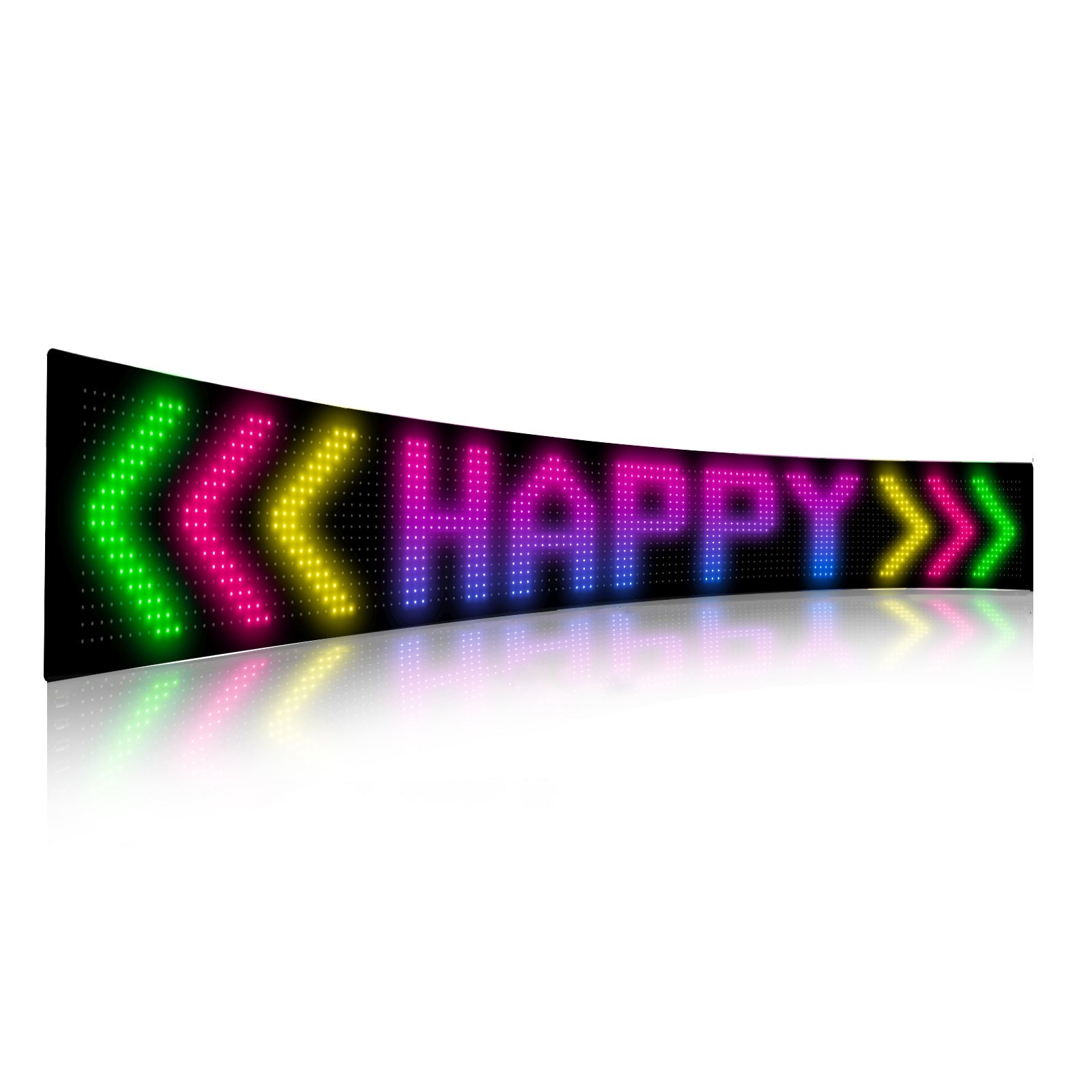 LED Matrix Panel | Programmable | Flexible Screen | IP65 | 192×1330mm | APP Control