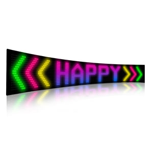 LED Matrix Panel | Programmable | Flexible Screen | IP65 | 192×1330mm | APP Control