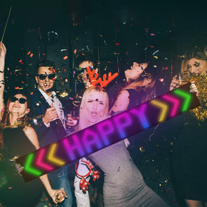 LED Matrix Panel | Programmable | Flexible Screen | IP65 | 192×1330mm | APP Control