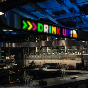 LED Matrix Panel | Programmable | Flexible Screen | IP65 | 192×1330mm | APP Control