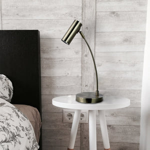 Sarla Table Lamp | Antique Brass Finish