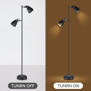 Audrey Floor Lamp - Black | Modern and Sleek Lighting