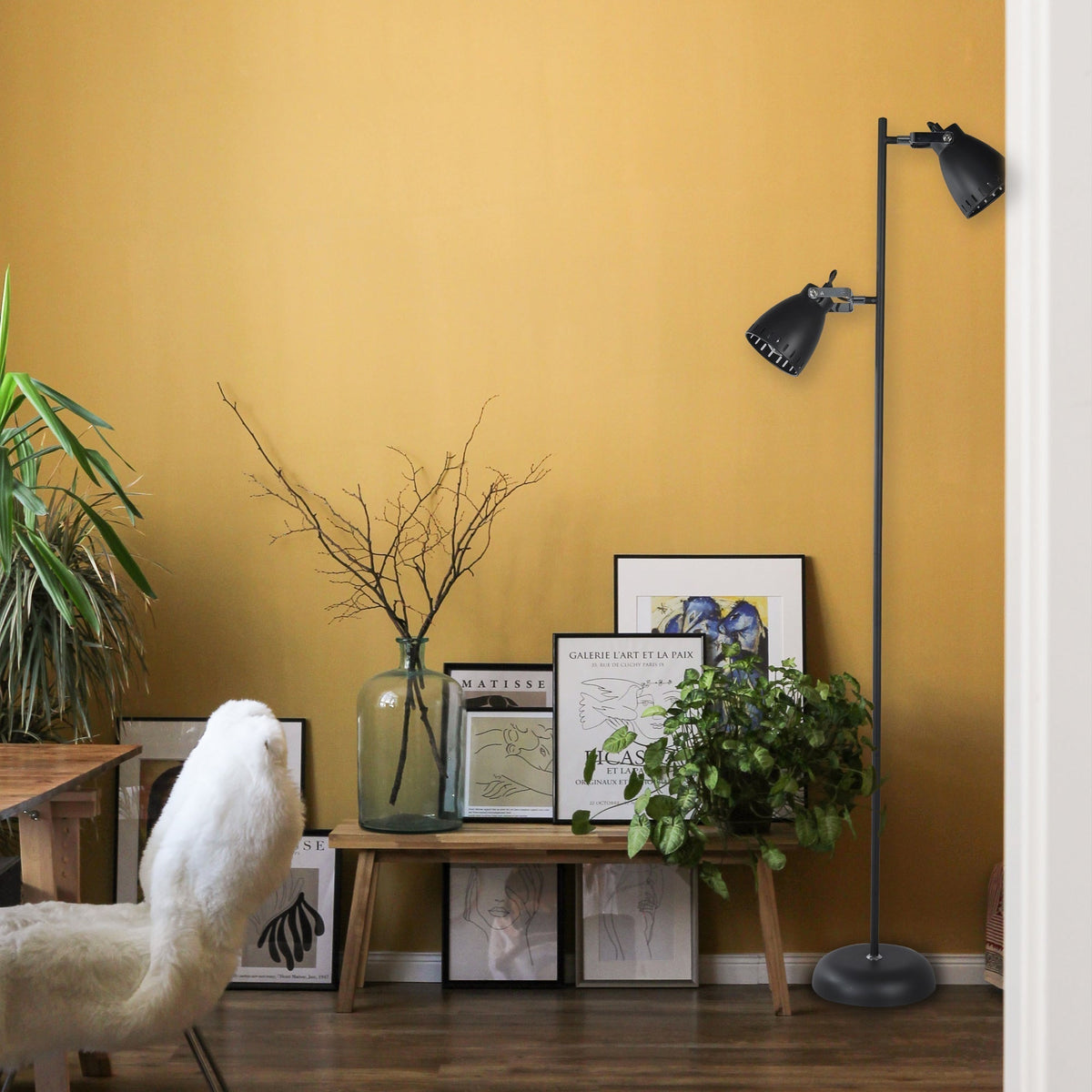 Audrey Floor Lamp - Black | Modern and Sleek Lighting