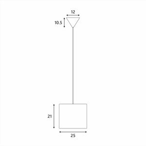 Ingrid Pendant Light - Small | Compact and Chic Design