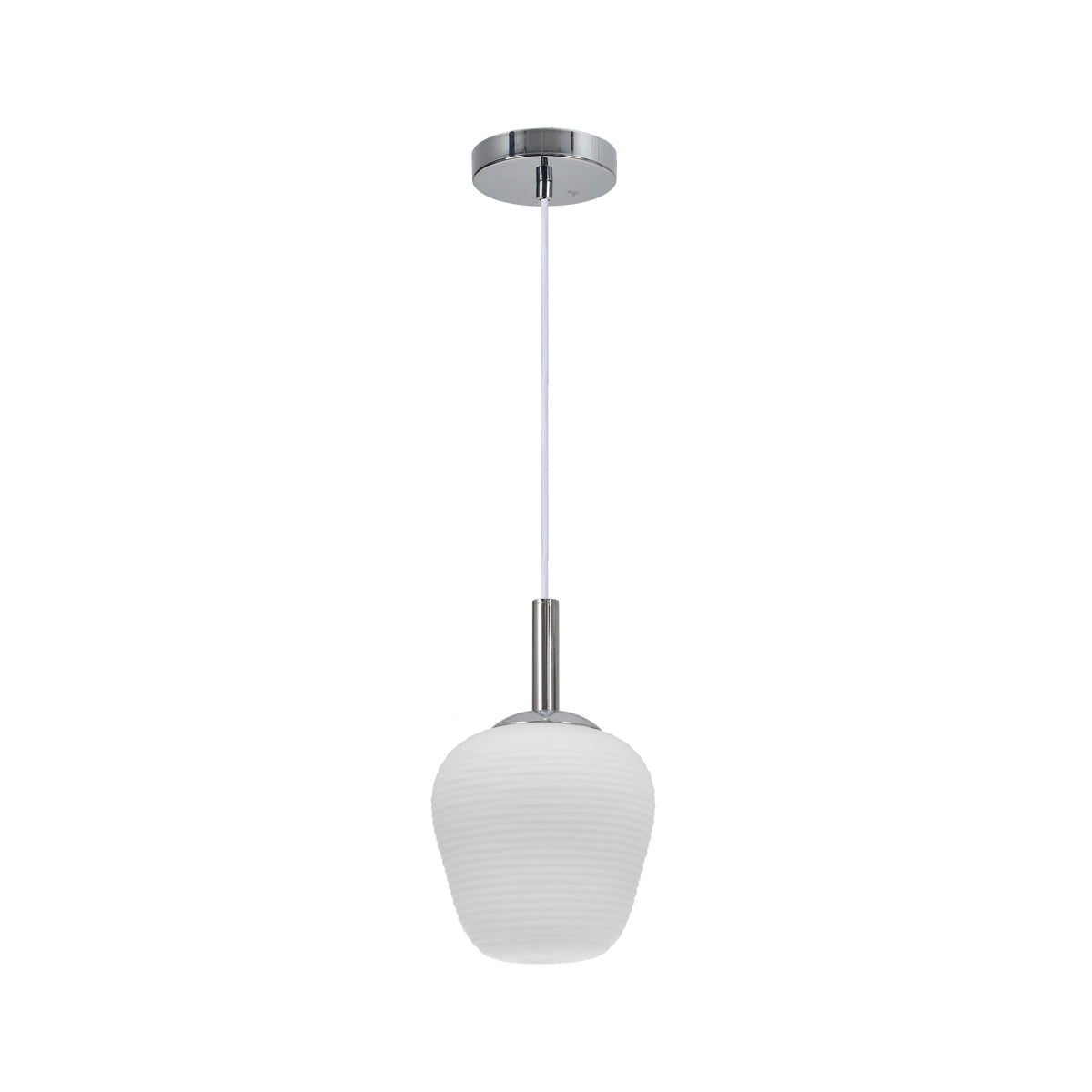 Annika Glass Pendant Light | Clear Glass Shade, Modern Design