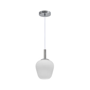 Annika Glass Pendant Light | Clear Glass Shade, Modern Design