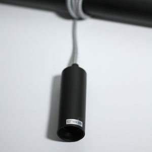 Bikkel 4 Lights Pendant Light | Black, Modern and Sleek Design for Home or Office