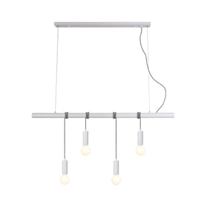 Bikkel 4 Lights Pendant Light - White | Stylish Multi-Light Fixture