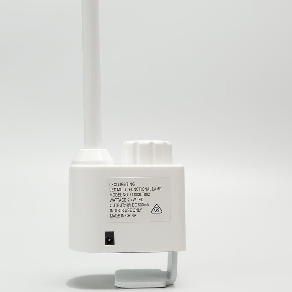 Inbuilt LED Multi-Functional Desk Lamp | Adjustable Brightness, Compact Design