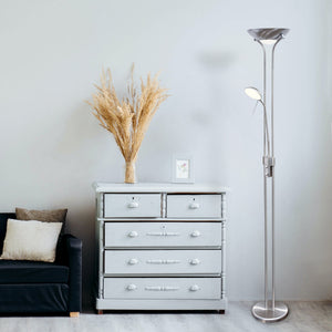 Buckley Dimmable LED Mother & Child Floor Lamp | Adjustable Lighting, Functional Design