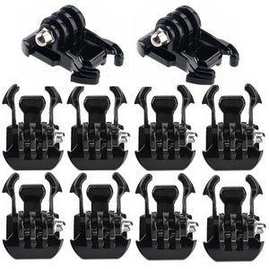10-Piece Strap Mount Set | For GoPro | Insta360 | DJI Action Cameras