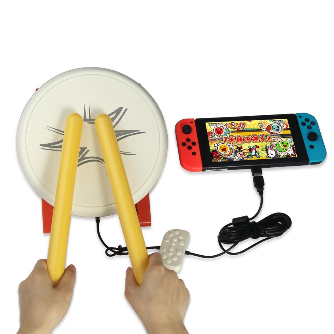 Drum Sticks Controller Kit for Nintendo Switch | Compact & Versatile