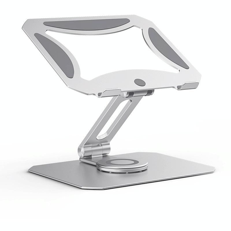 360° Rotating Aluminum Laptop Stand | Heat Dissipation