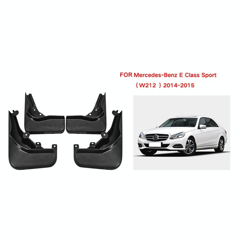 For Mercedes-Benz E-Class Sport 2014-2015 | 4 Pcs / Set Car Auto Soft Plastic Splash Flaps Fender Guard