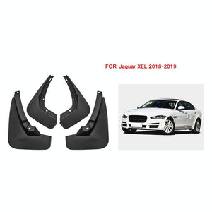For Jaguar XEL 2018-2019 | 4 Pcs / Set Car Auto Soft Plastic Splash Flaps Fender Guard