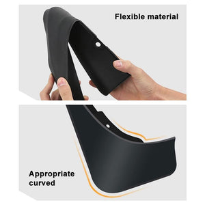 For Volkswagen Touareg 2019 | 4 Pcs / Set Car Auto Soft Plastic Splash Flaps Fender Guard