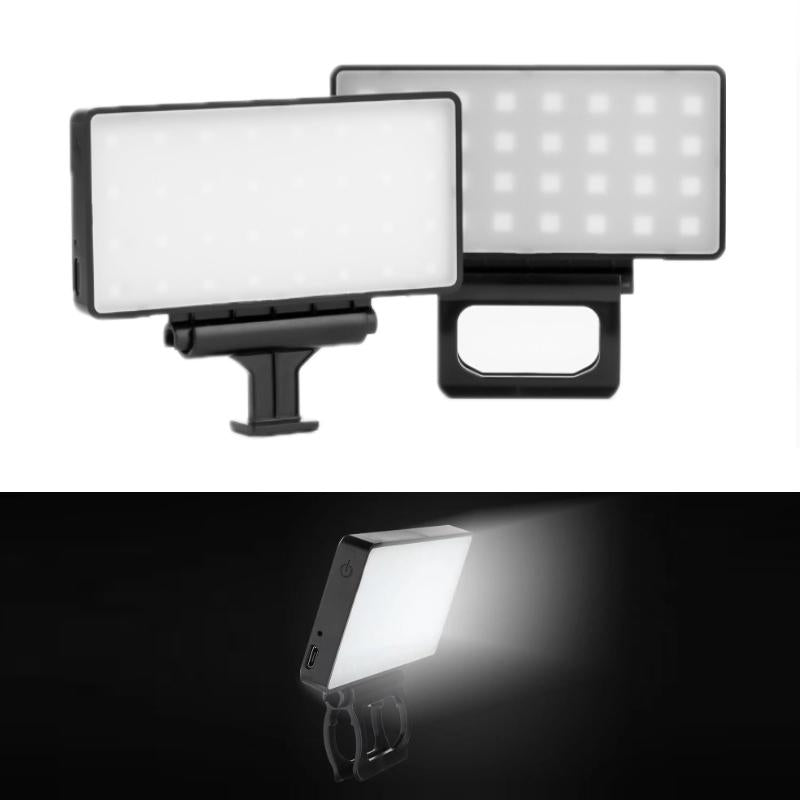 Adjustable Outdoor Phone Fill Light | Monochrome White