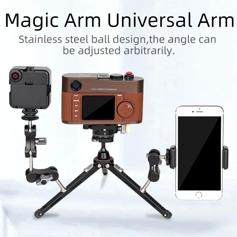 Versatile Dual Ballhead Magic Arm | Camera | Monitor Mounting | TM - 2