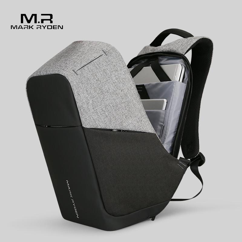 15-inch Multifunction USB Charging Laptop Backpack for Men