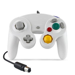 2-Pack Wired Vibrating Game Controller for Nintendo NGC / Wii | Available | White