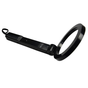 Portable Hand-held Metal Detector | Folding | Black