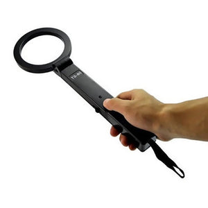 Portable Hand-held Metal Detector | Folding | Black