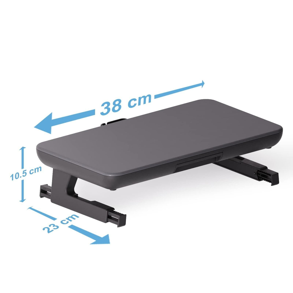Adjustable Laptop Stand with Storage Drawer | Height Riser | Basic