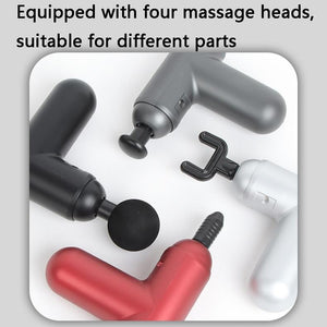 Black Mini Vibrating Fascia Massage Gun
