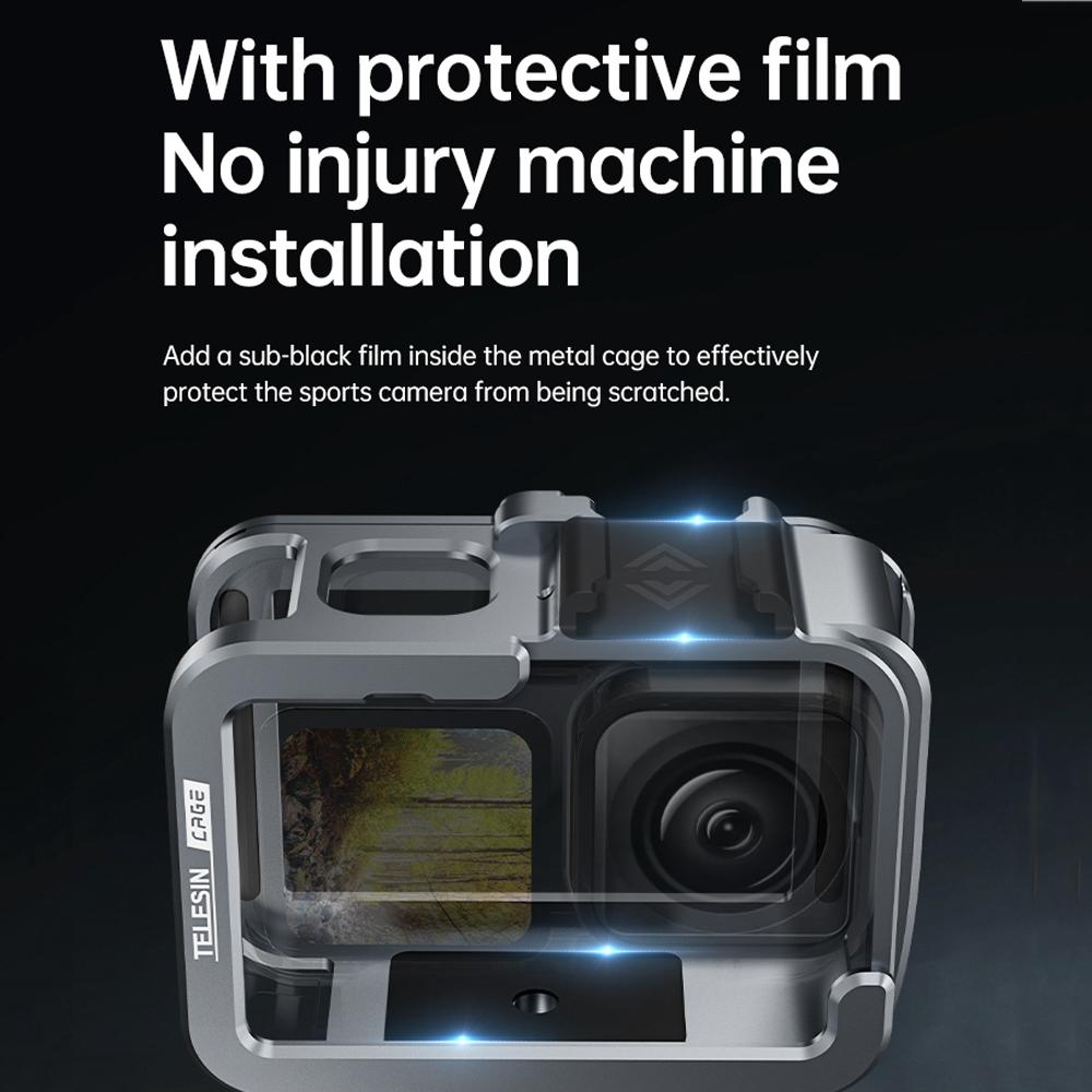 Lightweight Aluminum Frame for GoPro Hero11