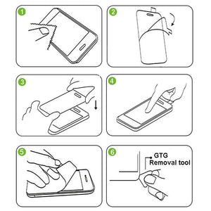 10-Pack Tempered Glass Film | For Nintendo Switch OLED | Clear