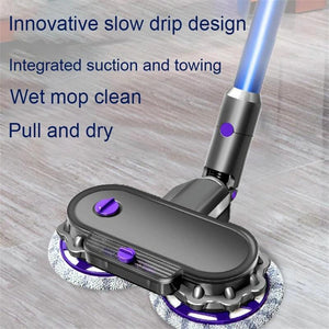 Electric Mop Cleaning Head with Water Tank | For Dyson V6 Vacuum