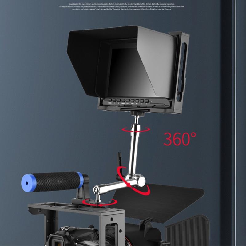 11 - Inch Stainless Steel Articulating Magic Arm | Adjustable Friction | 7 Inch