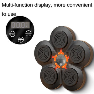 Bluetooth Music Boxing Machine | Wall Mount & Adult Gloves | Without Gloves