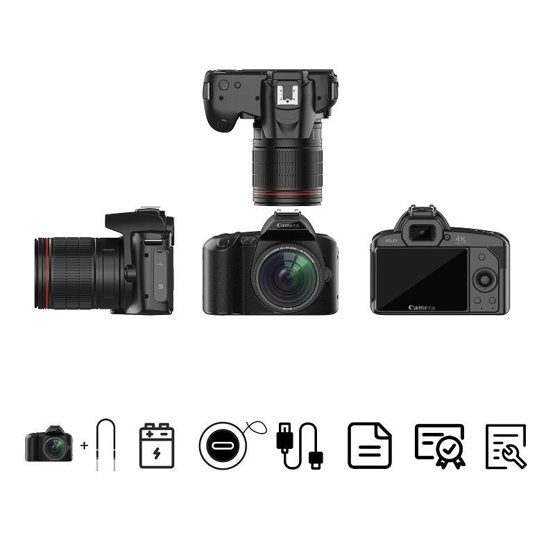 Dual-Camera Night Vision 64 Million Pixel HD Wifi Digital Camera | Standard & Fill Light | Standard Without Memory Card