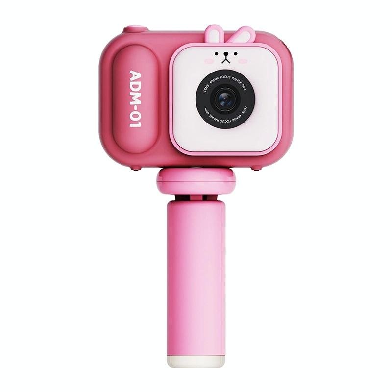 48MP Dual Lens Kids Digital Camera with 2.4" IPS Screen & 32GB TF Card | Blue Fox | Without TF Card | Pink Bunny
