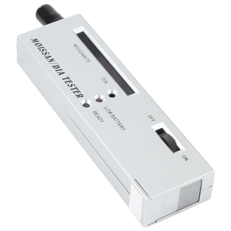 Portable Moissanite & Diamond Tester | Silver | 9V Battery-Powered