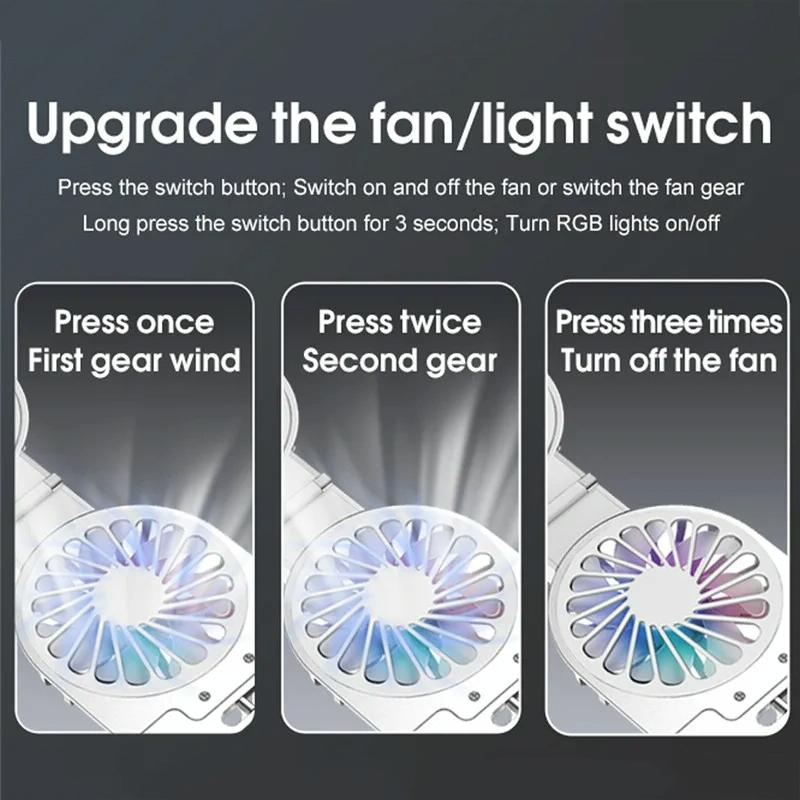 Foldable Laptop Cooling Stand with Ambient Light | Silver