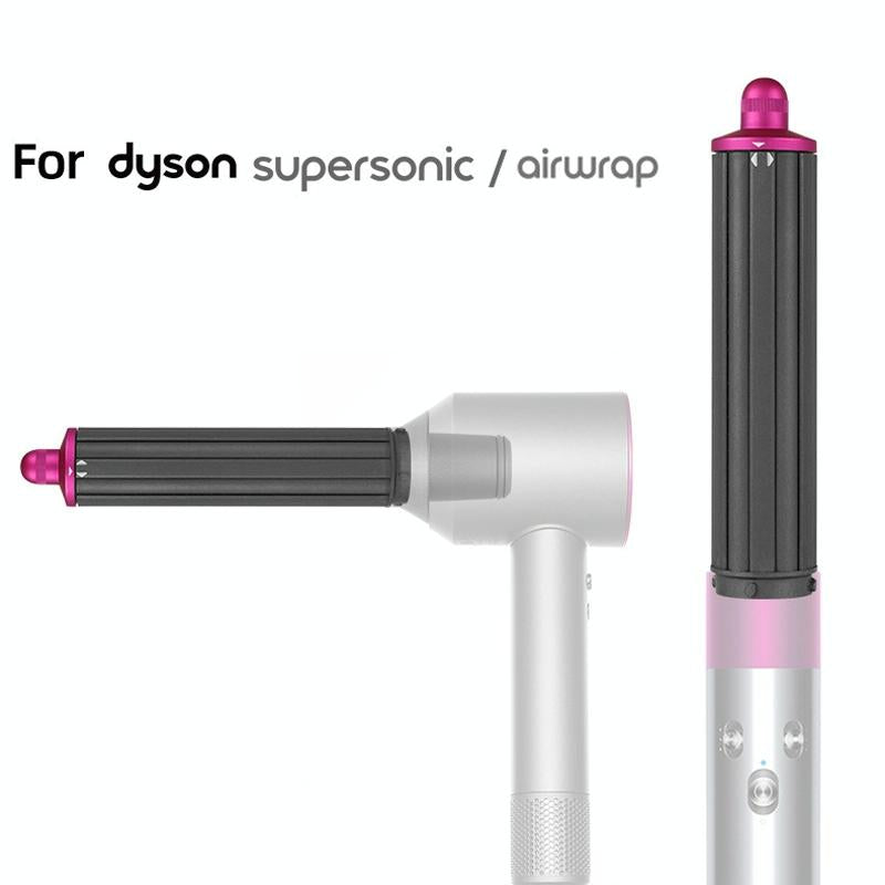 Enhanced Long Curling Nozzle for Dyson Airwrap Hair Dryer | Rose Red