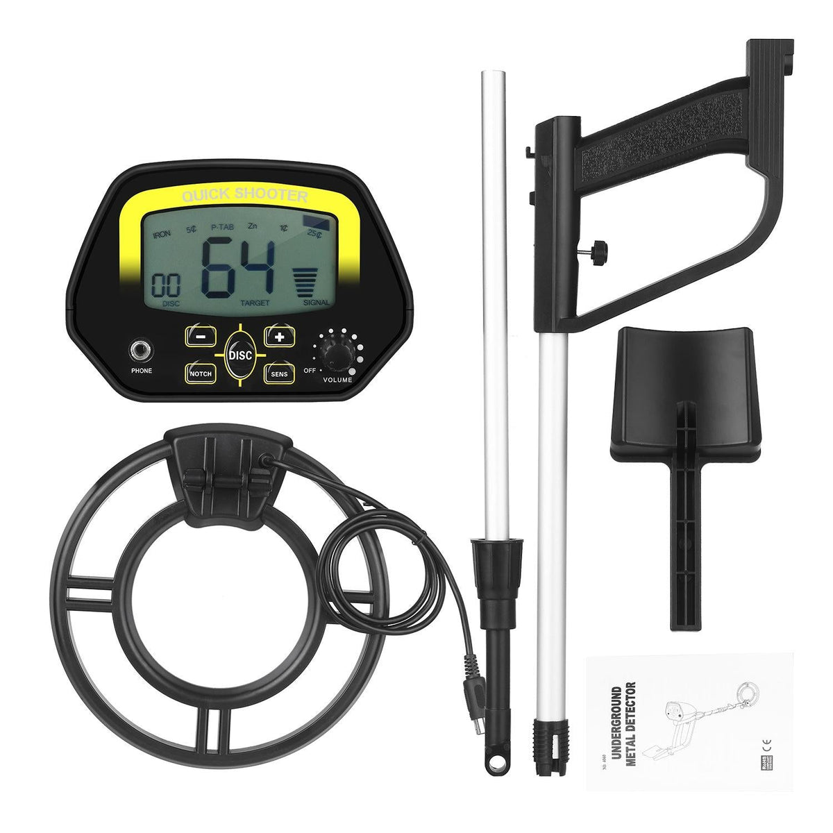 3.1 LCD Underground Metal Detector | Compact & Accurate