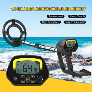 3.1 LCD Underground Metal Detector | Compact & Accurate