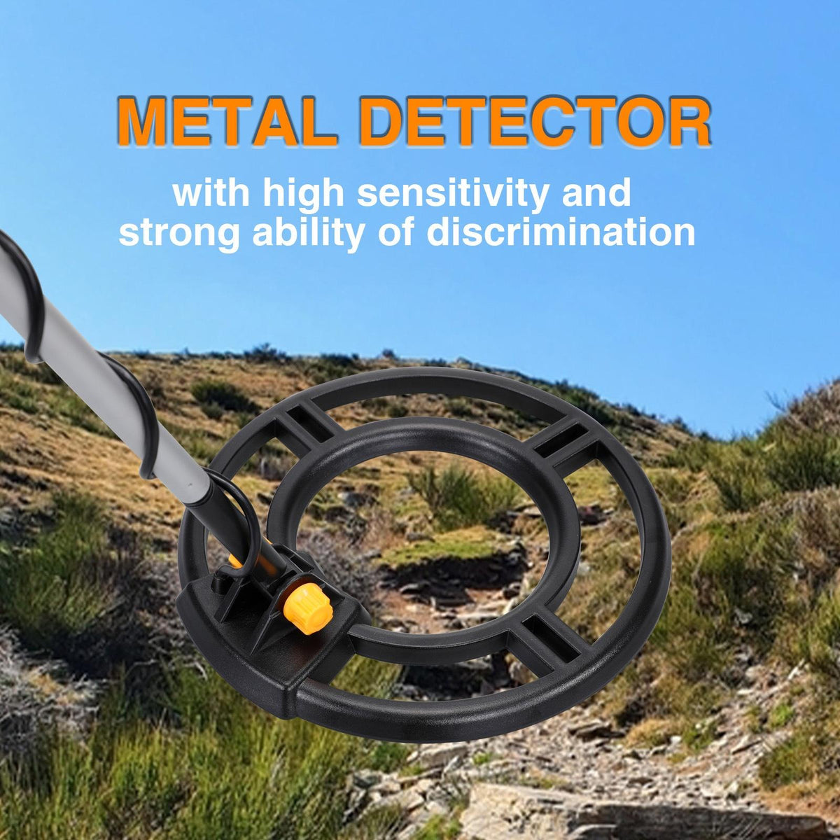 3.1 LCD Underground Metal Detector | Compact & Accurate