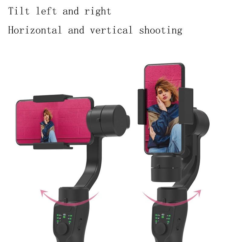 Anti-Shake F8 Handheld Triaxial Stabilizer | FPV Mode