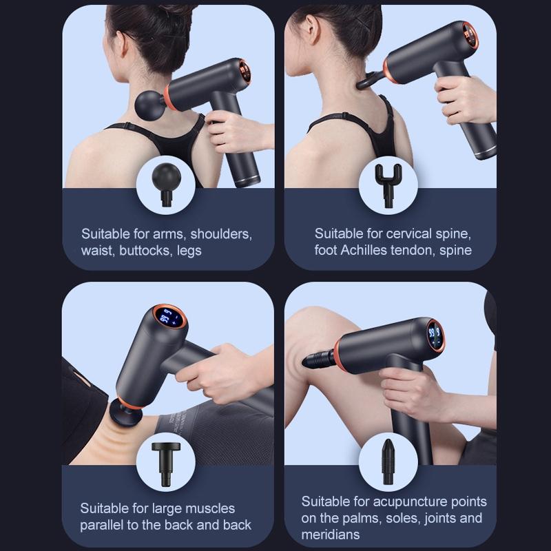 Professional Muscle Relaxing Massage Gun | Black