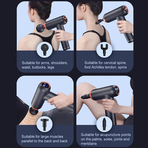 Professional Muscle Relaxing Massage Gun | Black