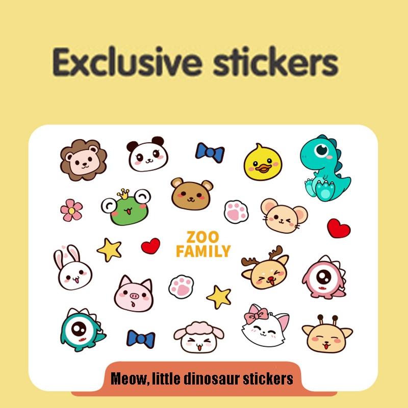 Mini Children's Cartoon Dual-Lens Digital Camera Toy | Dinosaur Design