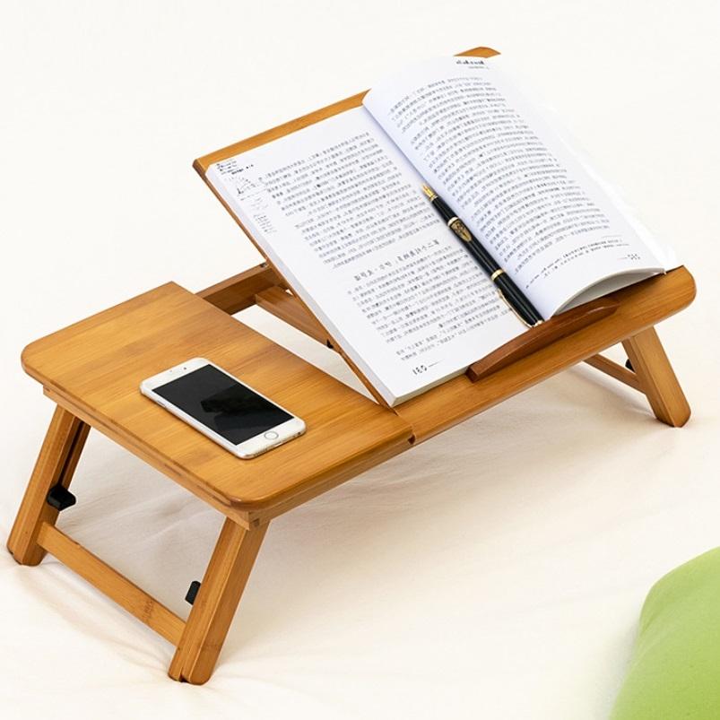 Adjustable Folding Laptop Desk for Dorm or Study | Height & Space Saver