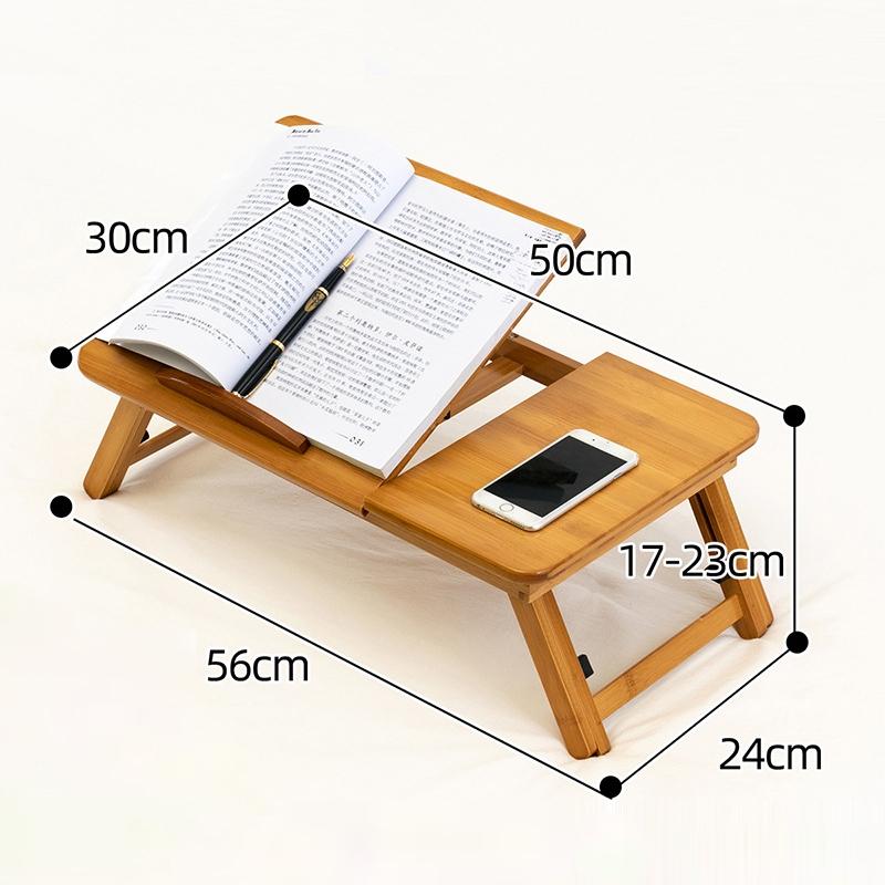 Adjustable Folding Laptop Desk for Dorm or Study | Height & Space Saver