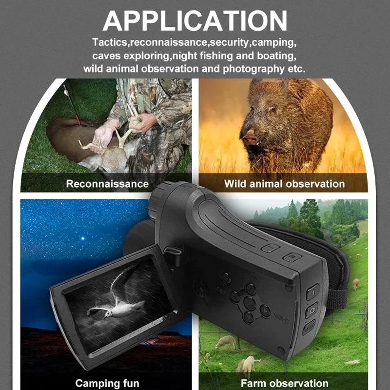 Digital Hunting Safety Camera | Handle | HD Monitoring